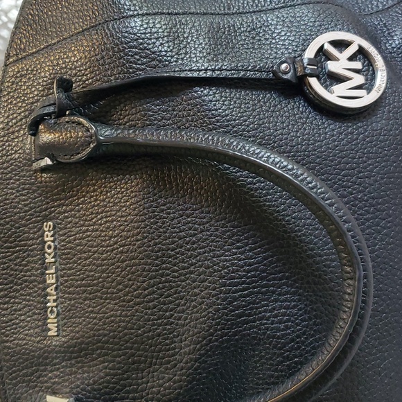 Michale Kors Black Leather Handbag - Picture 2 of 14